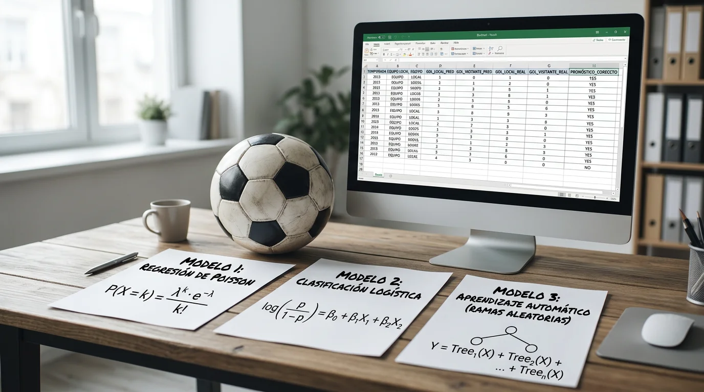 Comparación de modelos matemáticos Elo, Poisson y Dixon-Coles aplicados al fútbol